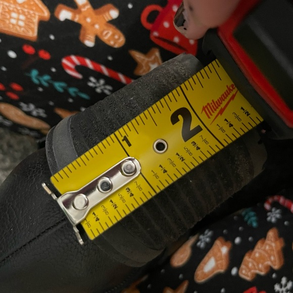 Zodiac black moto zipper buckle boots 6 - Picture 9 of 12